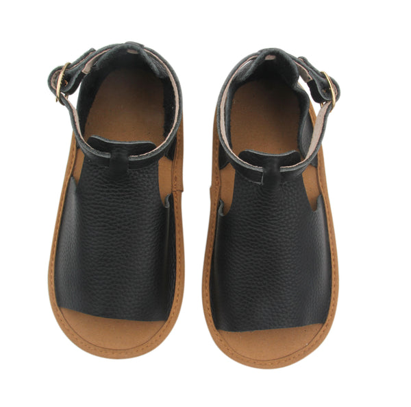 Jett Black Eldorado Sandals