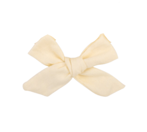 Creme Brulee Bow Clip