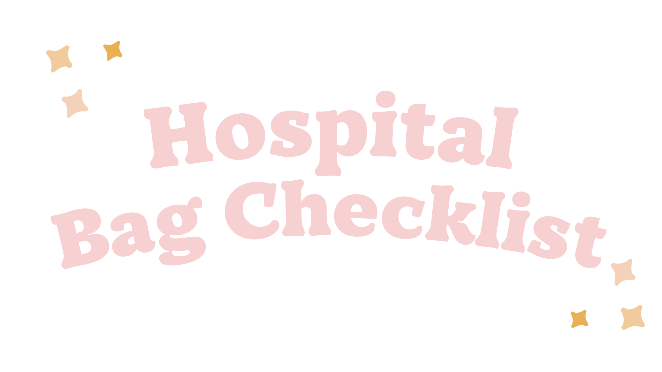 Hospital Bag Packing Checklist