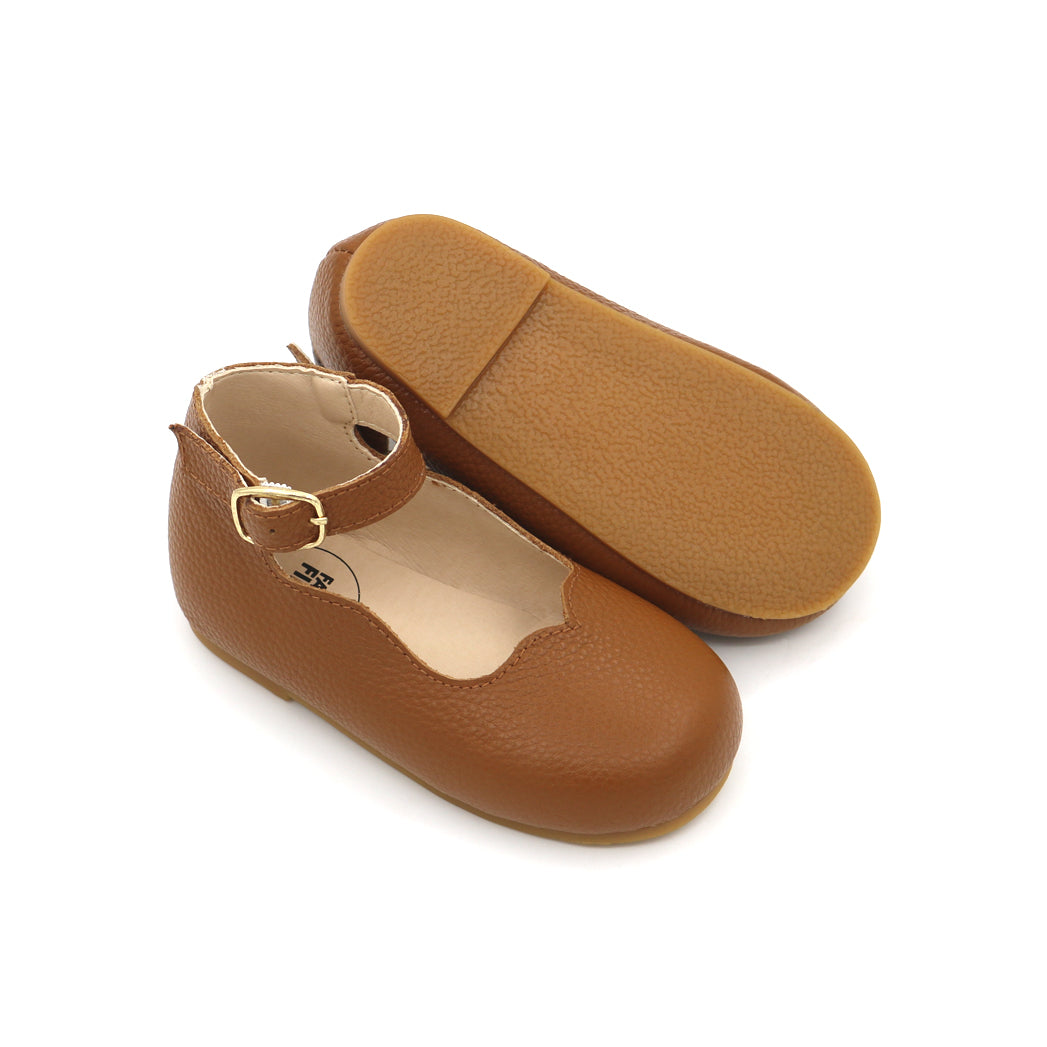 Leather Mary Janes Tan – Fawn and Finch