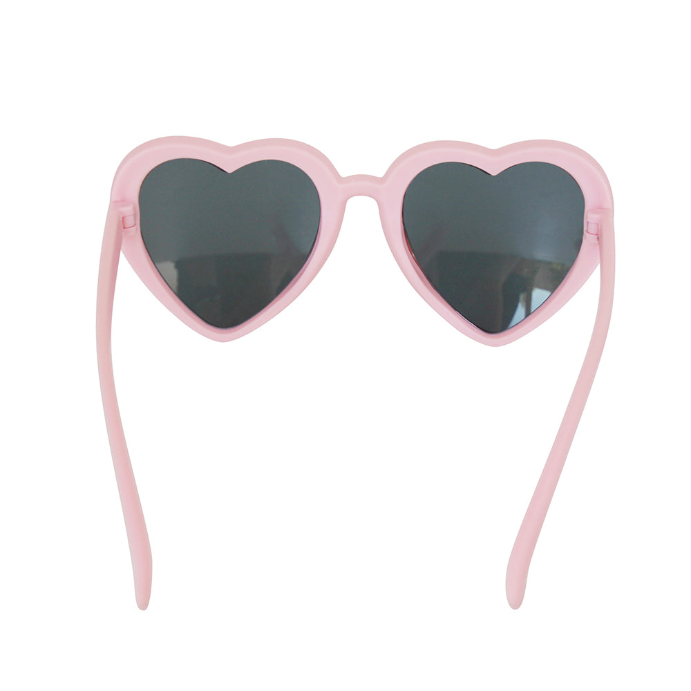 Pink Heart Sunglasses