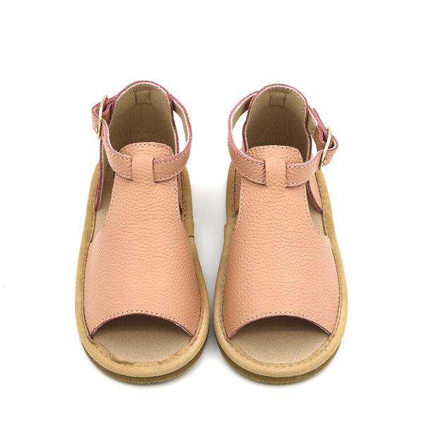 Dusty Pink Leather Eldorado Sandals