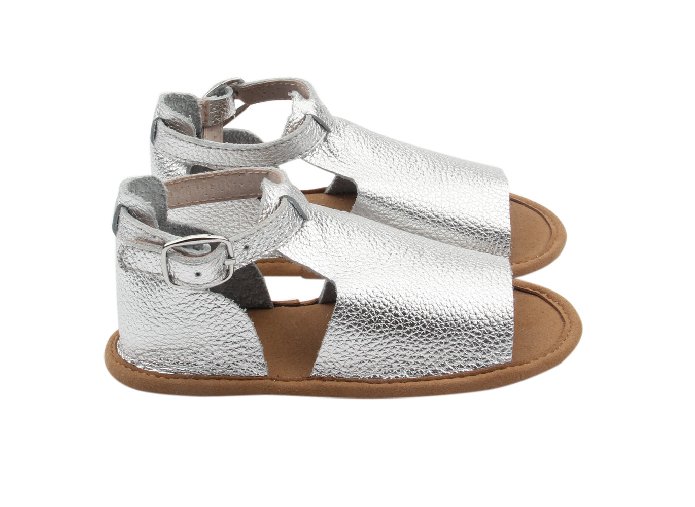 Platinum Silver Eldorado Sandals