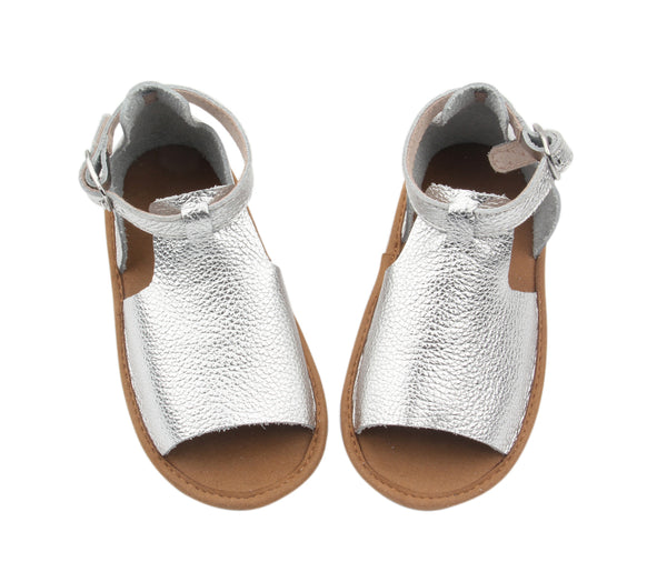 Platinum Silver Eldorado Sandals