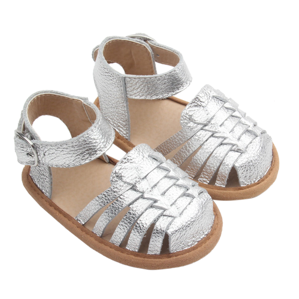 Remi Weave Silver Sandal – Fawn and Finch