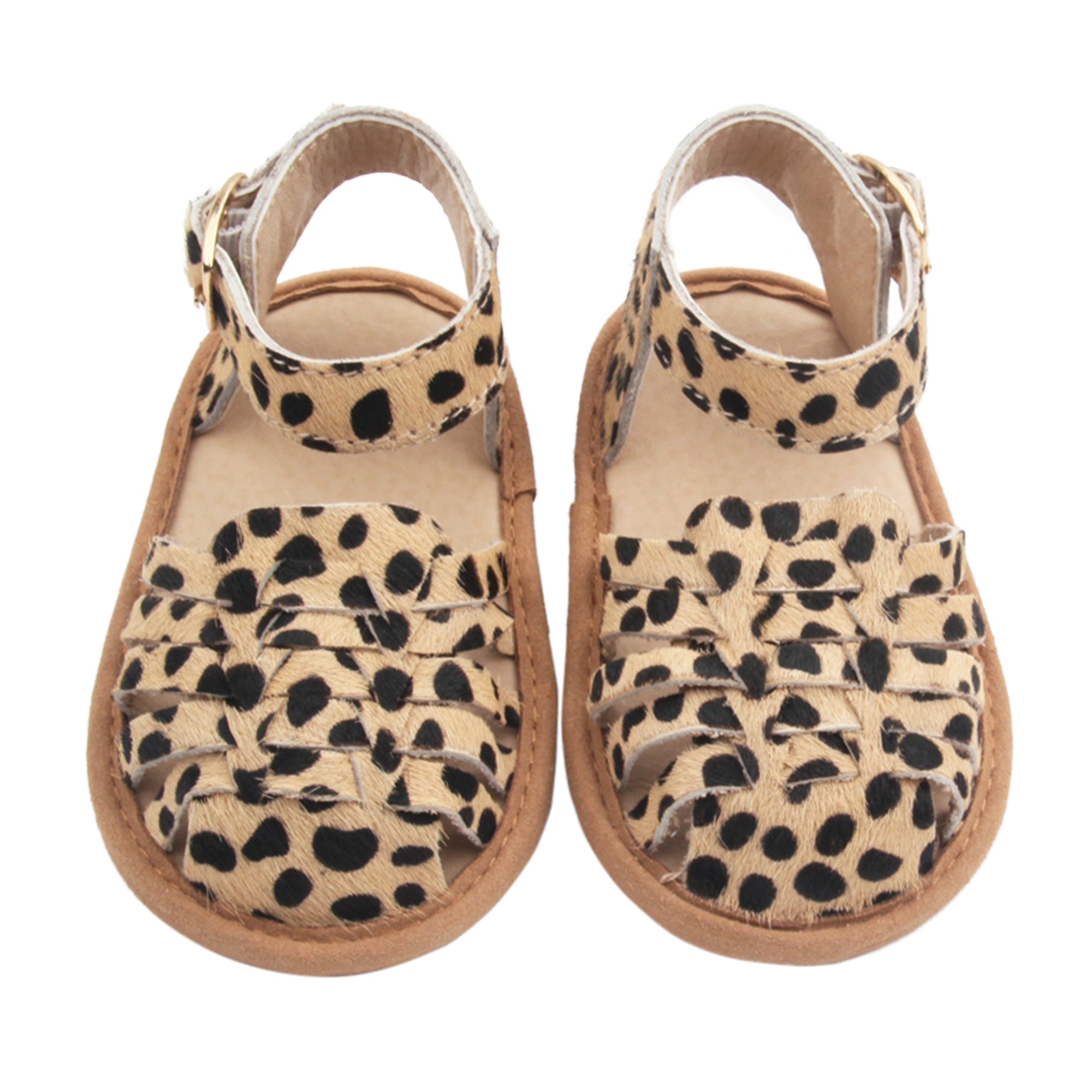 Remi Weave Leopard Mo-Hair Sandal
