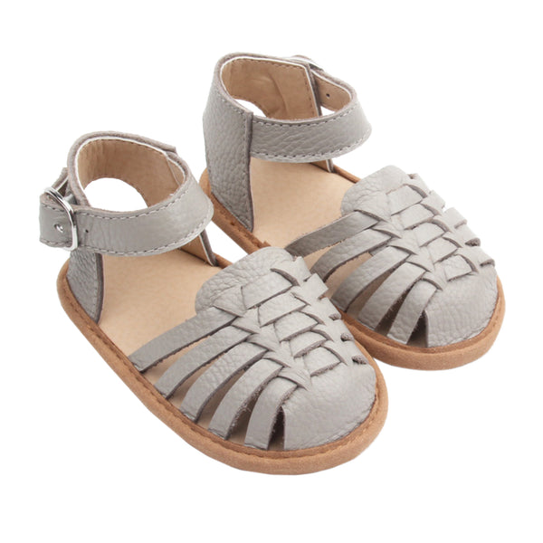 Remi Weave Grey Sandal