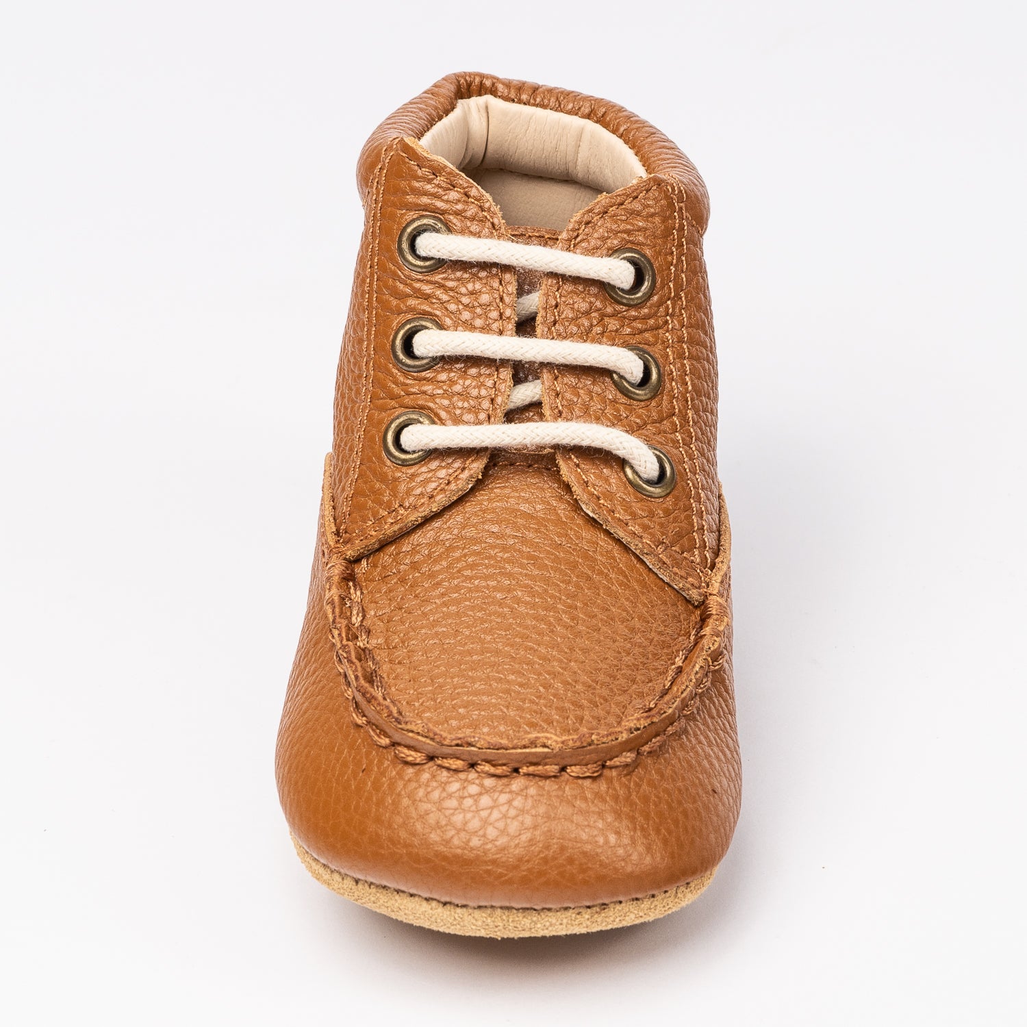 Brooks Tan Leather Lace Up Boot