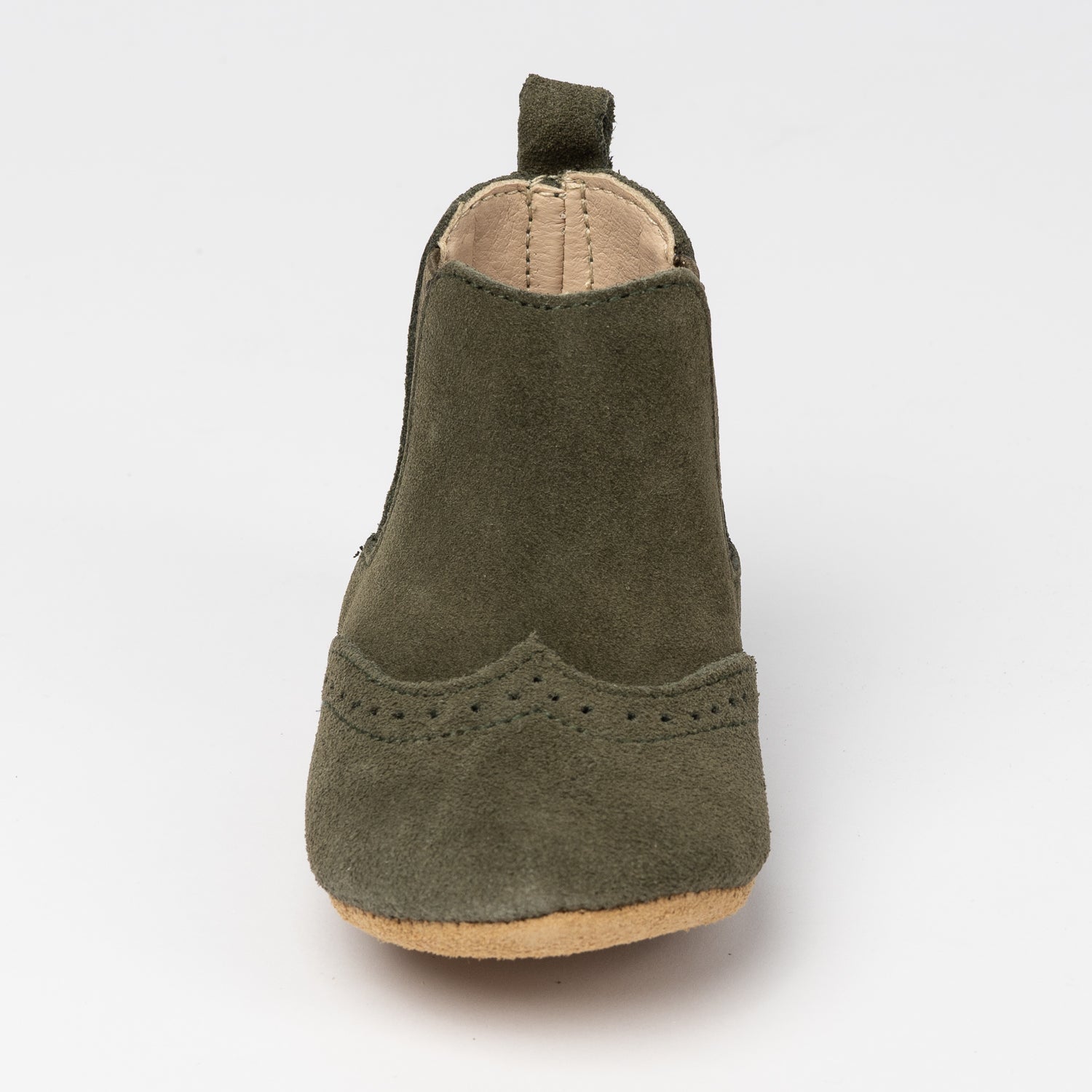 Khaki Suede Cassidy Boot