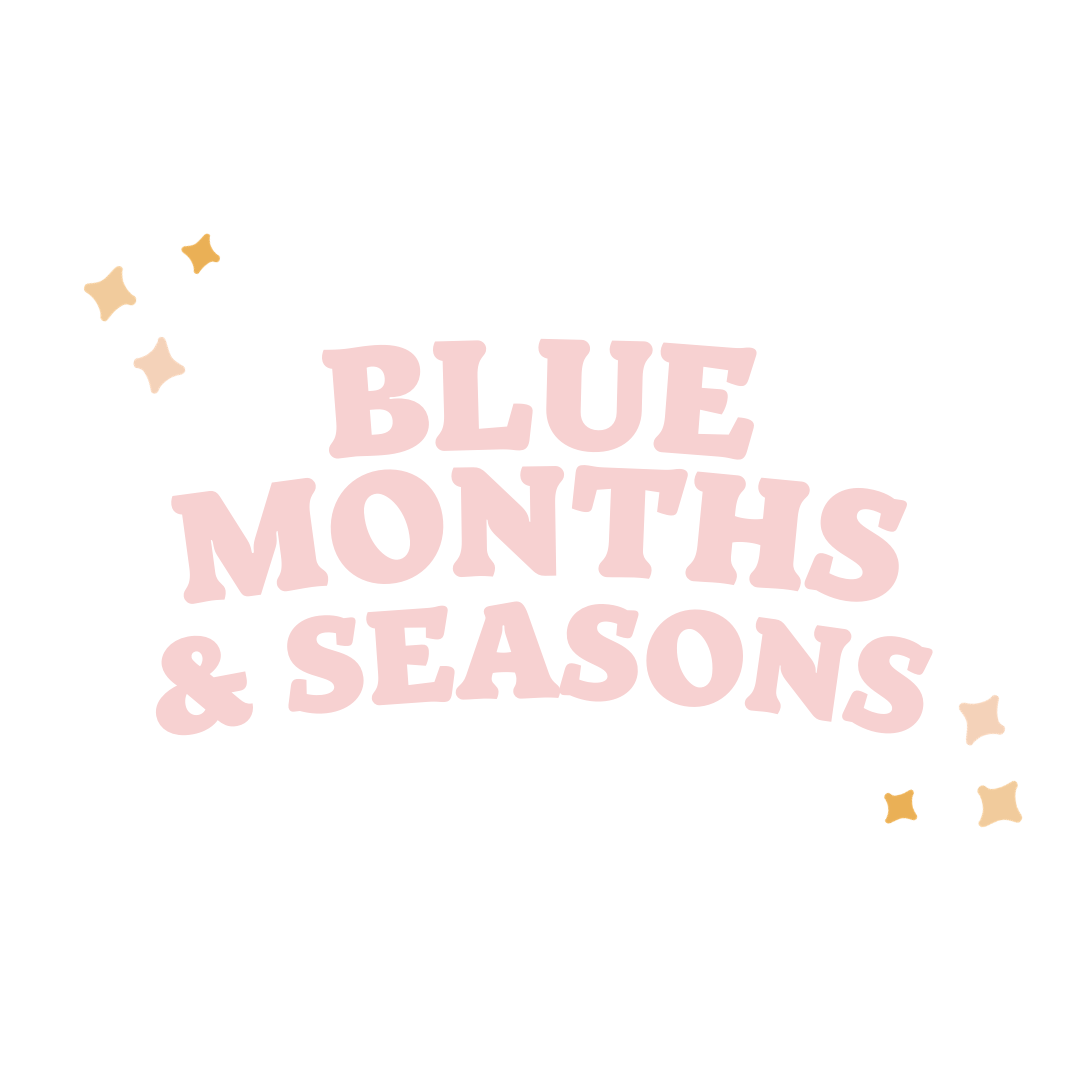 BLUE MONTHS & SEASON CARDS